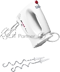 Миксер Bosch MFQ3010 белый, ручной, 300 Вт, 2 скорости, вид 20