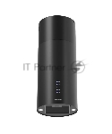 Вытяжка Kuppersberg TUBA 35 B, цилиндрическая, островная, 35 см, электронное кнопочное управление, таймер, отвод/рециркуляция, 3 скорости, производительность 850 м3/ч, LED освещение, обратный клапан, уровень шума 68 дБ, угольный фильтр CF110 (опция), цвет черный
