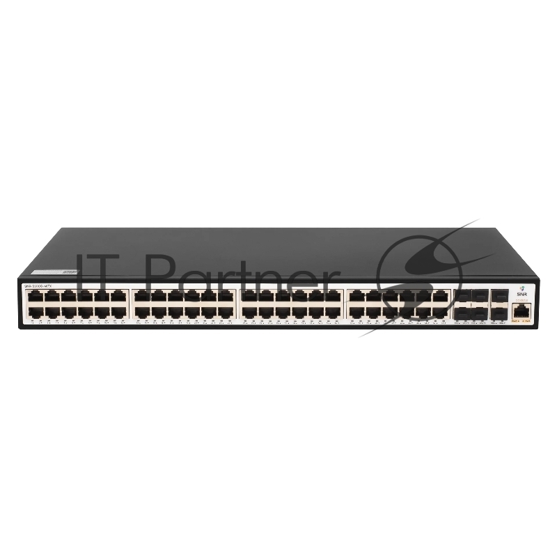 Коммутатор SNR SNR-S5110G-48TX, 48×1 Гбит/с + 6×10 Гбит/с SFP+, управляемый