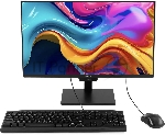 Моноблок Digma Action 23.8" Full HD N95 (1.7) 8Gb SSD 256Gb UHDG CR Windows 11 Pro GbitEth WiFi BT 60W клавиатура мышь Cam черный 1920x1080