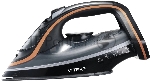 Утюг Vitek VT-IRN1205 черный/оранжевый, 3400 Вт, 23 г/мин, 150 г, 450 мл