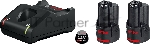 Набор Bosch GBA 12 В 2.0 A*ч + ЗУ GAL12V-40 (1600A019R8) 2 акк 12 В 2,0 А·ч