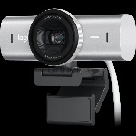 Веб-камера Logitech Brio MX 4K 3840x2160, 30 кадр/с, USB Type-C, микрофон (2 шт, шумоподавление), автоматическая фокусировка, автоосвещение, HDR, шторка приватности, универсальное крепление, светло-серый
