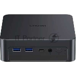 Компьютер Chuwi AuBox Intel Core Ultra 7 256V(2.2Ghz)/16384Mb/1000PCISSDGb/Int:Intel Iris Xe Graphics/BT/WiFi/war 1y/0.865kg/Gray/Win11Pro + DDR5 (no Slots)/USB3.2*5/HDMI*2/DP*1/RJ45*1/WIFI6E,BT5.3/Tipe-C*2/bracket/Aluminum Alloy + Galvanize
