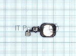 Кнопка HOME в сборе с механизмом и шлейфом для iPhone 6S/6S Plus золотая