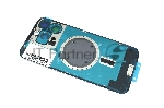 Задняя крышка (стекло) для iPhone 16 Pro Max (A3296) в сборе со стеклом камеры белая