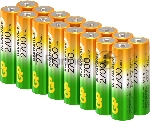 Аккумулятор GP 270AAHCRGY AA NiMH 2700mAh (16шт) спайка, вид 15