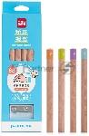 Карандаш чернографитный Deli HC123-6B Pupal 6В коробка + точилка