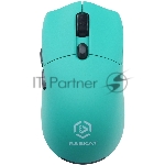 Мышь беспроводная/проводная Raskat MG006TR зеленый, 26000 dpi, радиоканал, Bluetooth, USB, кнопки - 6
