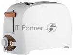 Тостер Centek СТ-1420 белый, 750 Вт, 2 слота