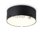 Потолочный светодиодный светильник Ambrella light FV5513 BK черный LED 15W 3000K D120*58 (Без ПДУ)