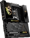 Материнская плата MSI MEG X870E GODLIKE MAX, AM5, AMD X870E, 4xDDR5, 4xSATA 6Gb/s, 5xM.2 (PCIe 5.0/4.0), 2xPCIe 5.0 x16, 1xPCIe 4.0 x4, 2xUSB4 40Gbps Type-C, 5xUSB 3.2 Gen2 Type-C, 8xUSB 3.2 Gen2 Type-A, 2x3.5 мм, 7.1, E-ATX, вид 11