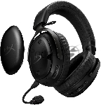Гарнитура HyperX Cloud III S Wireless чёрный, беспроводная, радиоканал, до 120 ч, съёмный микрофон, совместимость с PS5