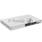 Коммутатор HPE Instant On 1830 24G 2SFP 12PoE+ 195W, 12×1 Гбит/с PoE+ + 2×1 Гбит/с SFP, настраиваемый