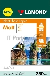 Фотобумага LOMOND 250 г/м2 А4 двухсторонняя матовая 50 л.