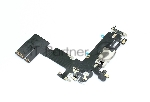 Шлейф с разъемом зарядки и микрофоном для Apple iPhone 13, белый