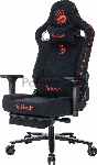 Кресло игровое A4Tech Bloody GC-670 черный искусственная замша с подголов. крестов. металл подст.для ног, вид 15
