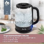 Чайник электрический Domfy DSB-EK304 1.7л. 2200Вт черный (корпус: стекло), вид 25