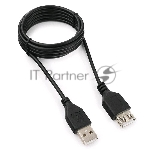 Кабель удлинитель USB 2.0 Гарнизон GCC-USB2-AMAF-1.8M, AM/AF, 1.8м, пакет