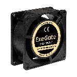 Вентилятор для корпуса ExeGate EX08025BAT черный, 80 мм, 2600 об/мин, 32 дБ