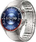 Умные часы HUAWEI Watch GT 6 Pro ATM-B29, 1.47" AMOLED, Wi‑Fi, Bluetooth, NFC, 5 ATM/IP69, титан