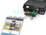 МФУ струйное Epson EcoTank L8100 (C11CK94***), A4, цветной, печ. до 8 стр/мин., 5760 x 1440 dpi (печ.), 1200x4800dpi (скан.), USB, Wi-Fi, вид 18