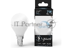 Лампа светодиодная Gauss Led Globe-dim E14 7Вт 4100К диммируемая