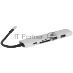 Док-станция Satechi ST-P6SS, USB Type-C, USB Type-C/HDMI/2xUSB Type-A/SD/microSD, USB Type-C, вид 7