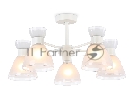 Светильник Ambrella light TR3179/5 WH белый E27/5 max 40W D570*280