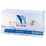 Картридж лазерный NVPrint совместимый HP CF543A Magenta для Color LaserJet Pro M254dw/M254nw/MFP M280nw/M281fdn/M281fdw (1300k)