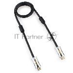 Кабель Cablexpert HDMI, серия Platinum, 1 м, v2.0, M/M, позол.разъемы, металлический корпус, ферритовые кольца, блистер