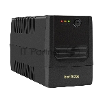 Источник бесперебойного питания ExeGate Power NB-400.LED.AVR.2SH (400VA/240W, LED, AVR, 2*Schuko, батарея 12V 4.5Ah, черный)
