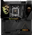 Материнская плата MSI MEG X870E GODLIKE MAX, AM5, AMD X870E, 4xDDR5, 4xSATA 6Gb/s, 5xM.2 (PCIe 5.0/4.0), 2xPCIe 5.0 x16, 1xPCIe 4.0 x4, 2xUSB4 40Gbps Type-C, 5xUSB 3.2 Gen2 Type-C, 8xUSB 3.2 Gen2 Type-A, 2x3.5 мм, 7.1, E-ATX, вид 6