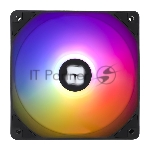 Кулер для корпуса Thermaltight TL-C12C-S (120x120x25мм, 4-pin PWM, ARGB, 66.17CFM, 25.6dBA, 1550RPM, черный)