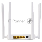 Двухдиапазонный гигабитный роутер Wi-Fi 5 Mesh Router Tech Jeton AC1200 Air, белый
