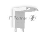 Коннектор внутренний для накладного шинопровода IP20 48V 26*26*26 GV1103 WH белый угловой
