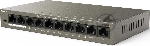 Коммутатор IP-COM F1110P-8-63W, 8×100 Мбит/с PoE + 2×100 Мбит/с, неуправляемый