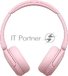 Наушники накладные Sony WH-CH520 розовый беспроводные bluetooth оголовье (WH-CH520/PZ E)