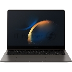 Ноутбук Samsung Galaxy Book 3 Pro NP960 Core i7 1360P 16Gb SSD512Gb Intel Iris Xe graphics 16" AMOLED 3K (2880x1800) Windows 11 Home English graphite WiFi BT Cam (NP960XFG-KC1IN)