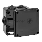 Коробка распределительная ОП 100х100х50мм УХЛ1 IP54 черн. Ruvinil 67050Ч