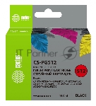 Картридж струйный Cactus CS-PG512 черный (14 мл) для Canon Pixma iP2700/MP240/MP250/MP260/MP270/MP272/MP280/MP480/MP490/MP492/MP495/MX320/MX330/MX340/MX350