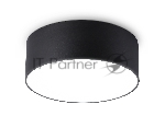 Потолочный светодиодный светильник Ambrella light FV5514 BK черный LED 15W 4200K D120*58 (Без ПДУ)