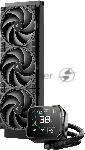 Система водяного охлаждения Deepcool Spartacus 360 ARGB Soc-AM5/AM4/1200/1700/1851 черный 4-pin 32.23dB Al LCD 2073gr Ret (R-SPT360-BKDSMP-G-1), вид 17