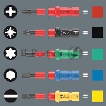 Отвертка Wera Kraftform Kompakt VDE 18 Universal 1 Tool Finder в компл.:18 предметов (WE-006613), вид 11