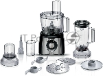 Кухонный комбайн Bosch MCM3501M 800 Вт, Скорости: 2, Блендер 1 л, Чаша 2.3 л, черный/серебристый