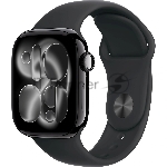 Умные часы Apple Watch Series 11 A3331, 1.77" OLED, Wi-Fi, Bluetooth 5.3, черный