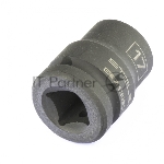 Головка ударная шестигранная, 17 мм, 1/2", CrMo Stels