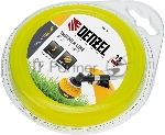 Леска для триммера Denzel круглая 3 мм х 15 м, блистер FLEX CORD