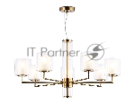 Люстра Ambrella light LH56013/7 BS/FR латунь/белый матовый E14*7 max 40W D790*1260