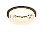 Светильник Ambrella light TN1303 BK/FR черный/белый матовый MR16 GU5.3 D80*42